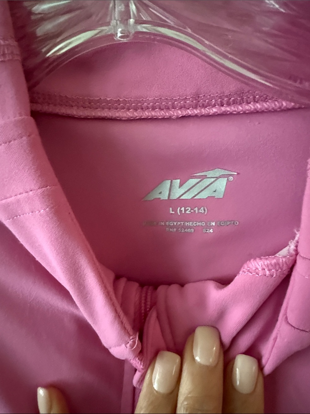 Avia Pink Full-Zip Utility Jacket - Picture 2 of 2